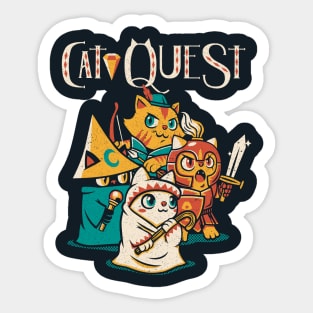 Cat Quest RPG Cats Video Game by Tobe Fonseca Sticker